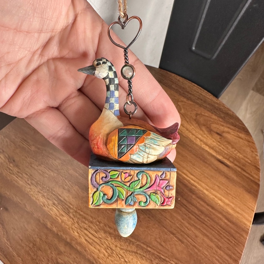 Jim Shore Heartwood Creek 12 Days Of Christmas Ornament - Six geese a Laying